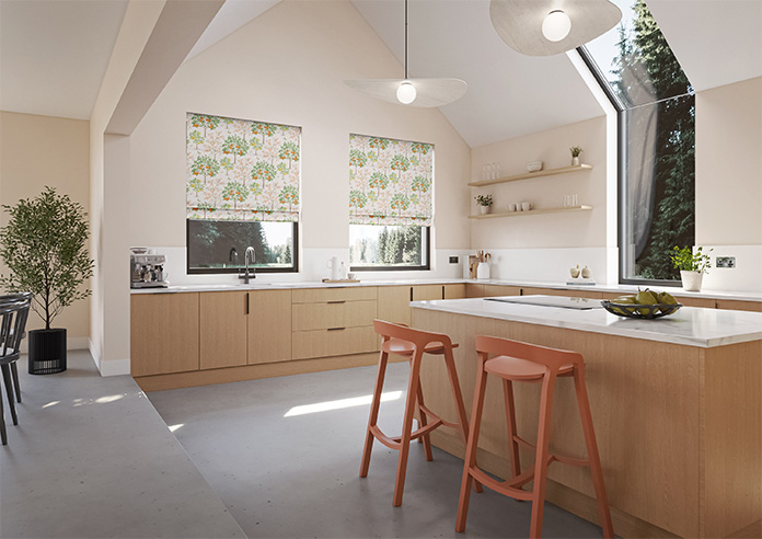 Lemon Grove, Mandarin - Roman Blind - Image 6